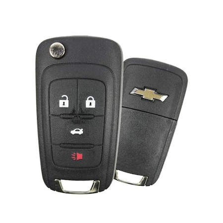 Strattec STRATTEC: 5921872 4 BUTTON CHEVROLET FLIP KEY PEPS STR-5921872